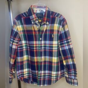 Polo by Ralph Lauren Boys Multicolor Plaid Shirt